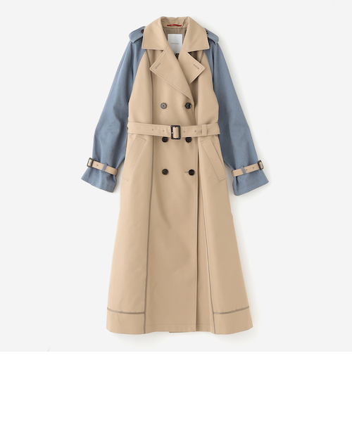 ブロッキングトレンチコート｜ラブレスの通販｜&mall（アンドモール