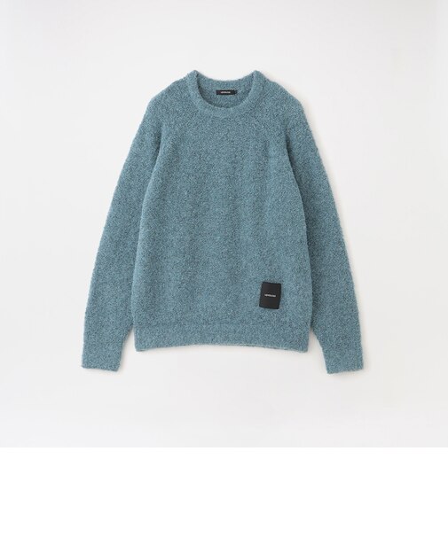 【UNISEX】ブークレカラーニットプルオーバー