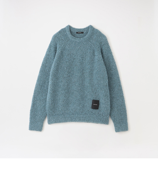 【UNISEX】ブークレカラーニットプルオーバー