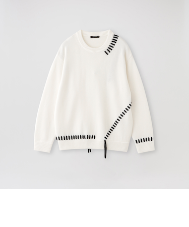 【UNISEX】ポイントスレッドプルオーバー