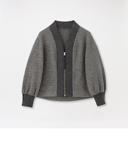 MAPELジップカーディガン