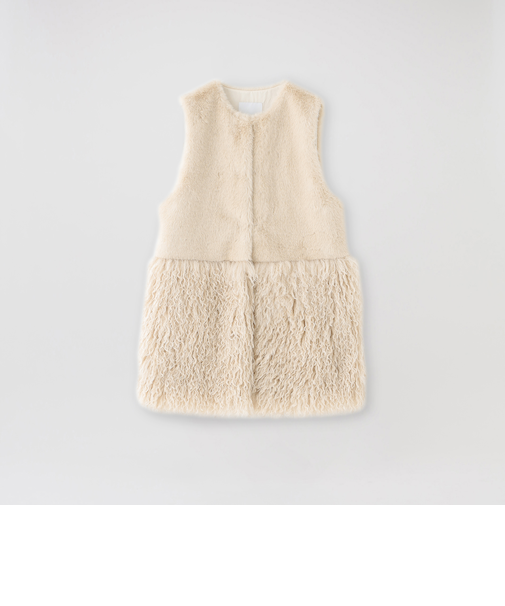 ファーコンビベスト