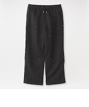 ランポーニスタッズダブルニーイージーパンツ