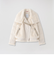 ファーコンビライダースダウン