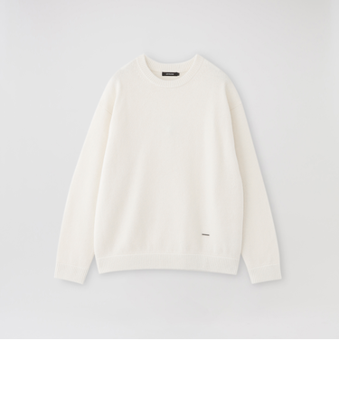 【UNISEX】タスマニアラムウールニットプルオーバー