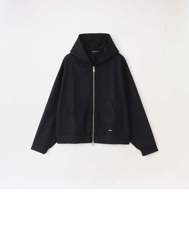 メルトンジップアップパーカー