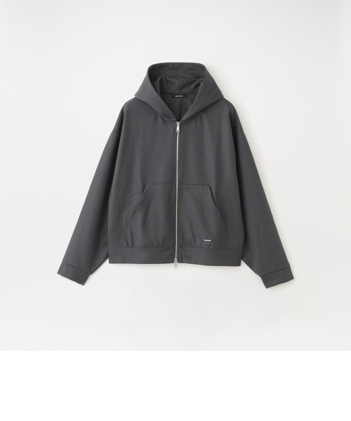 メルトンジップアップパーカー
