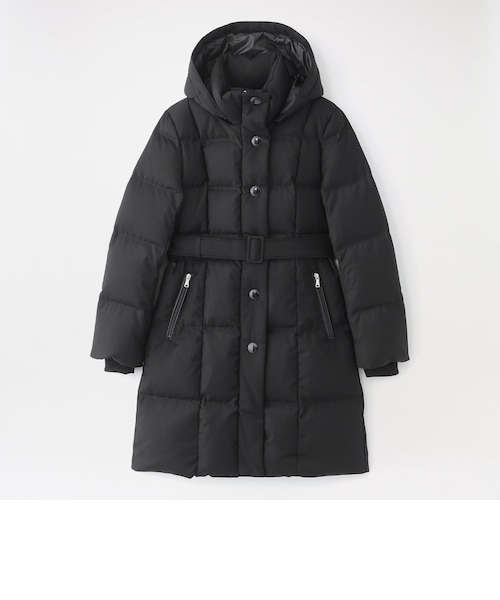 一部店舗限定】タフタロングダウンコート｜ブルーレーベルブラック