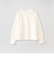 ラメニットコーデュロイプルオーバー