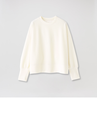 ラメニットコーデュロイプルオーバー