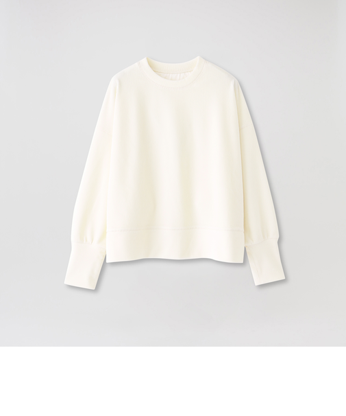 ラメニットコーデュロイプルオーバー