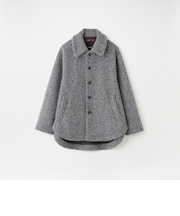 ブラッシュドループボアブルゾン