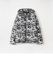 ジャカードフーディーダウン