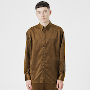 エンボスベロアシャツアウター