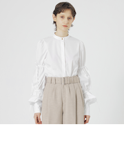 【手洗い可】キャンディスリーブシャツ