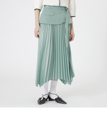 【ドラマ着用商品】カマーコンビプリーツスカート