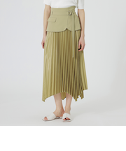 【ドラマ着用商品】カマーコンビプリーツスカート