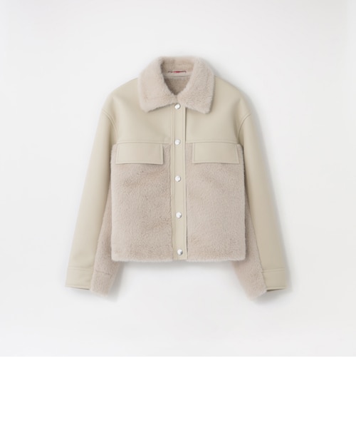 ファーコンビワークブルゾン｜ラブレスの通販｜&mall（アンドモール