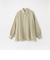 ジャカードバックボタンオーバーシャツ