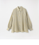 ジャカードバックボタンオーバーシャツ