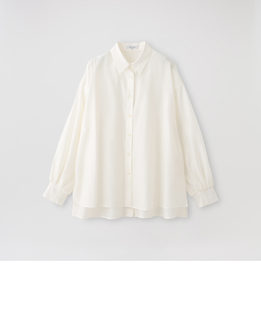 バックボタンオーバーシャツ
