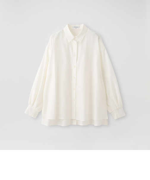 バックボタンオーバーシャツ