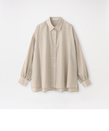 バックボタンオーバーシャツ