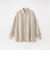 バックボタンオーバーシャツ