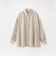 バックボタンオーバーシャツ