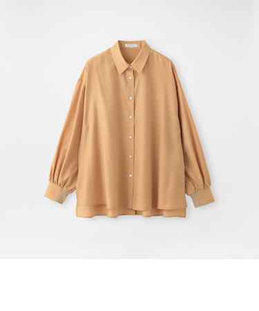 バックボタンオーバーシャツ