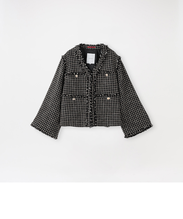 ファンシーツイードジャケット