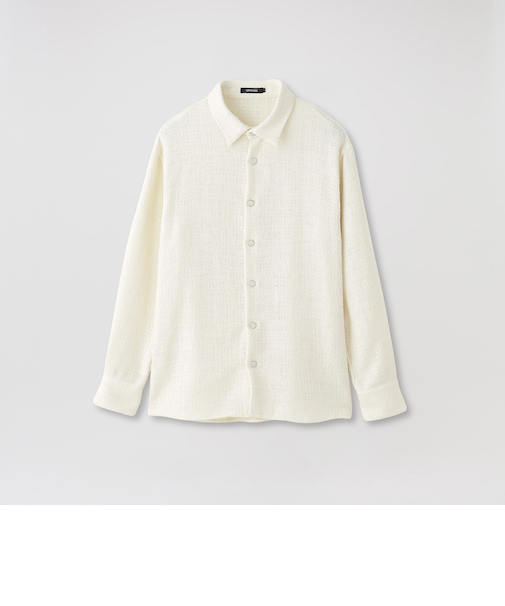 ファニーツイードオーバーシャツ