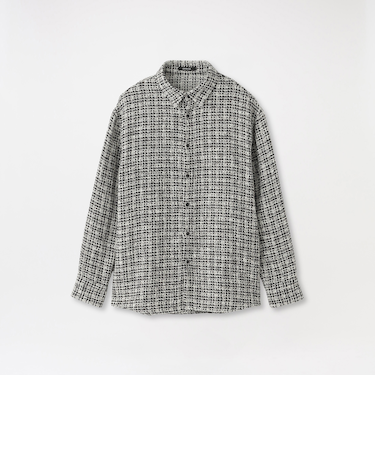 ファニーツイードオーバーシャツ