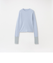 テレコブロッキングトップス