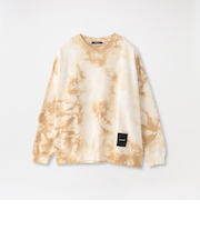 ムラ染めオーバースウェット