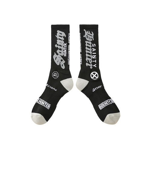 SAINT Mxxxxxx/セントマイケル】× BOUNTY HUNTER ソックス SM-MK8-0000