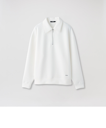 ダンボールハーフジッププルオーバー