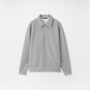 ダンボールハーフジッププルオーバー