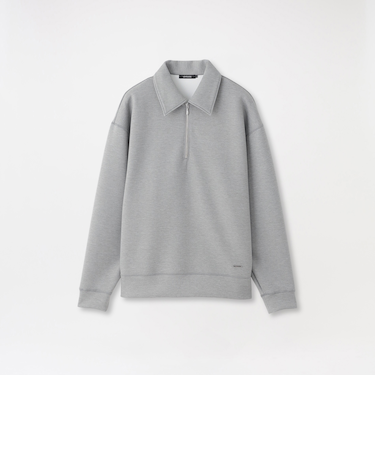 ダンボールハーフジッププルオーバー