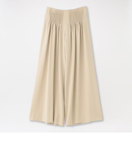 フロントタックワイドパンツ