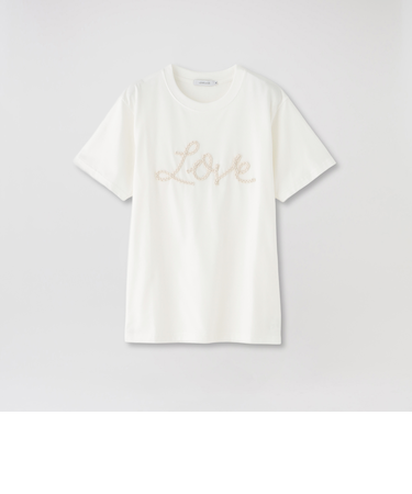 LOVEコード刺繍Tシャツ
