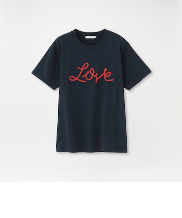 LOVEコード刺繍Tシャツ