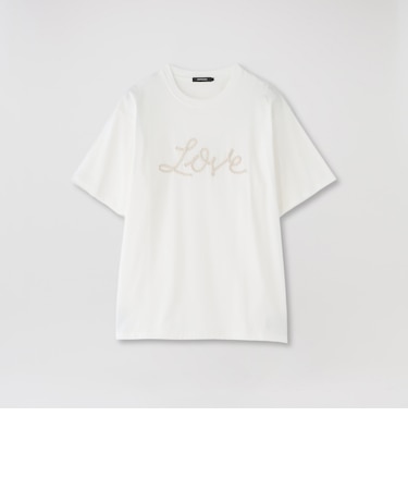 LOVEコード刺繍Tシャツ