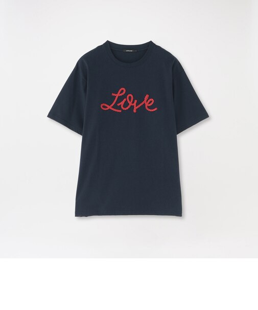 LOVEコード刺繍Tシャツ