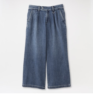 2タックフェードバギーデニム