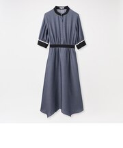 ダンガリーツイルシャツワンピース