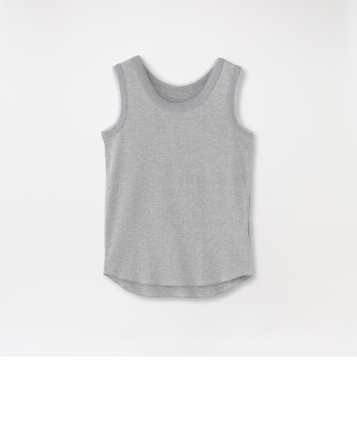 ラメリブタンクトップ