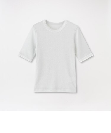 ラメリブTシャツ
