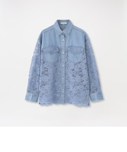 レースコンビシャツ