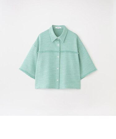 フリンジハーフスリーブシャツ